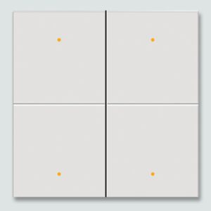 Smart Atmosphere Wall Switch – 3-Gang Zero Fire, Mijia App, XiaoAi Voice & Dual Control - 4 Gang