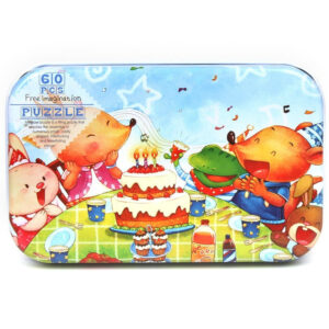 Jigsaw Puzzle toy with Iron Box for Kids - Birthday Party