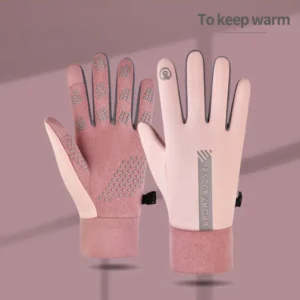 Winter Warm Touchscreen Gloves for Men & Women - Pink [Women]