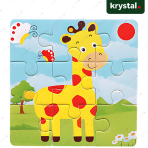 Wooden Puzzle Board Toy for Kids - Giraffe