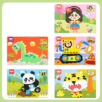 3D Foam Sticker Art Set for Kids