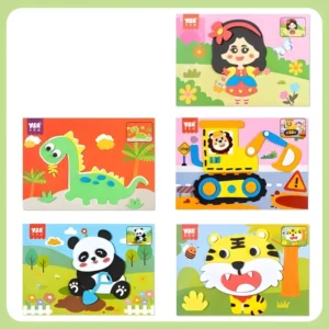 3D Foam Sticker Art Set for Kids