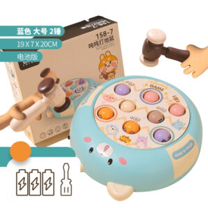 Seal Whack A Mole Toy for Kids - Blue