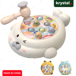 Seal Whack A Mole Toy for Kids - White