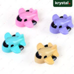 Krystal Mini Plastic Pull-Back Airplane Toy Set Krystal mini plastic pull-back airplane toys for babies, colorful 4-piece set for motor skill development