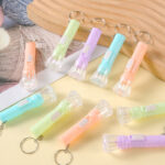 Mini LED Flashlight Keychain for Kids | Cute Toy Torch Light 