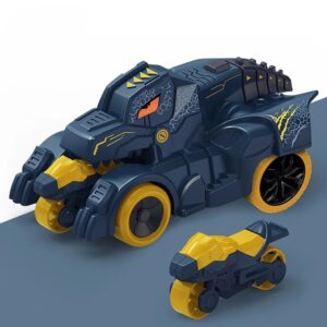 Collision Dinosaur Deformation Toy Car - Black