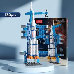 Lele Brother Space Exploration STEM Building Blocks - Mini Spaceship