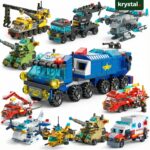 6-in-1 Mini Brick Building Blocks Toy Set, Lego Style