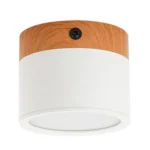 White Surface Mounted LED Downlight | 5W White Shell Ceiling Light for Entrance, Hallway, Bedroom & Balcony