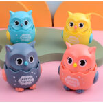Owl Shaped Press Sliding Toy Car