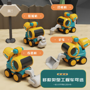 Engineering Press Go Construction Car