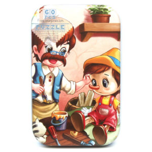 Jigsaw Puzzle toy with Iron Box for Kids - Pinocchio