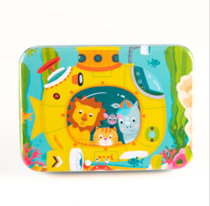 Jigsaw Puzzle toy with Iron Box for Kids - Submarine