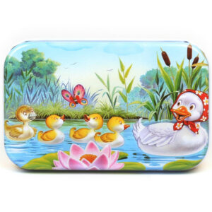 Jigsaw Puzzle toy with Iron Box for Kids - Yellow Duck