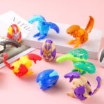 Dinosaur Transforming Egg Toy, 2-in-1 Egg to Dino Figure