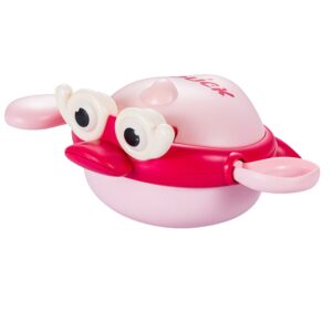 Wind‑Up Cartoon Duck Water Toy - Pink