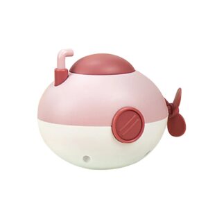 Krystal pink wind-up submarine bath toy for toddlers, BPA-free water play toy for kids ages 1 and up
