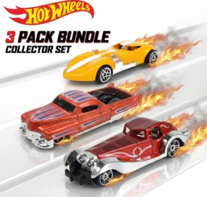 Hot Wheels 3 Pack Bundle Collector Set 1:64 scale die-cast alloy metal toy cars for kids racing play