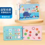 Quiet Book Educational Sticker Activity Toy