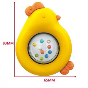 Baby Hand Rattle Chewable Teether Toy - Chicken