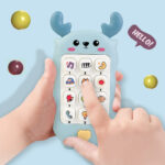Baby Deer Musical Learning Phone Toy – Interactive Buttons, Music, Sounds