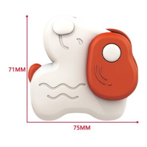 Baby Hand Rattle Chewable Teether Toy - Dog