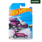 Hot Wheels Draggin Wagon purple die-cast toy car in original packaging for kids and collectors