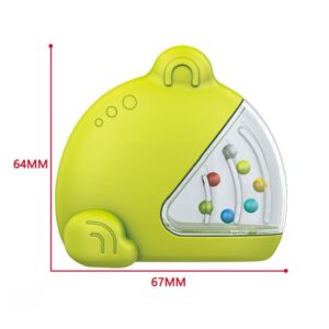 Baby Hand Rattle Chewable Teether Toy - Frog