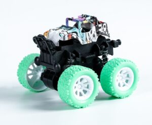 Monster Zap 4WD Off-Road Monster Truck Toy Car - Green