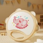 Baby Handheld Cartoon Elephant Tambourine Toy