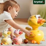 Wind-Up Cartoon Duck Toy for Kids