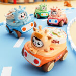 Face Changing Whistle Deer Toy Car