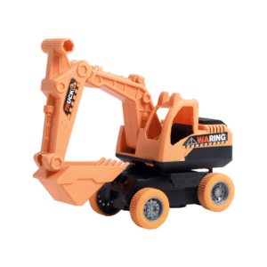 Baby Construction Vehicle Toy - Friction Powered, Durable ABS Build - Excavator