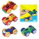 Double‑Sided Wind‑Up Chain Car Toy (Random 1PCS)