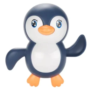 Little Cartoon Penguin Bath Toy – Floating Design - Blue