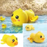 Little Cartoon Duck Play Toy – Cute Design, Safe Bath Fun