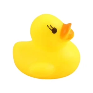 Krystal yellow duck wind-up bath toy for toddlers, BPA-free floating water play character for 12 months plus