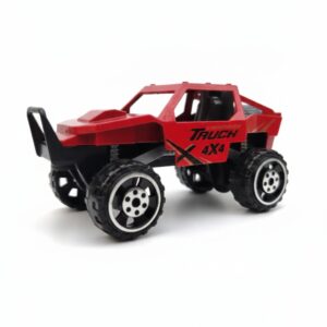 City Fire Crew Rescue Vehicle Set, Alloy Mini Emergency Response Toys for Kids Ages 3+ - Monster Truck