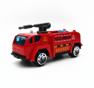 City Fire Crew Rescue Vehicle Set, Alloy Mini Emergency Response Toys for Kids Ages 3+ - Police Wrecker Truck
