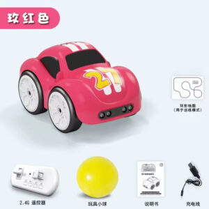 Cartoon Remote Control Car Toy - Red Car