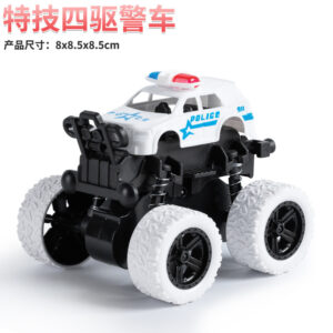Mini Police Off-Road Car Toy - White