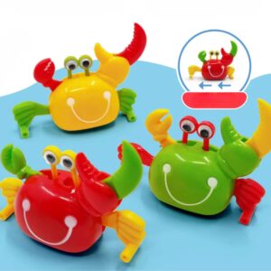 Colorful Wind‑up Crab Toys (Random 1pcs)