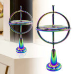 Self‑Balancing Metal Gyroscope Desk Toy