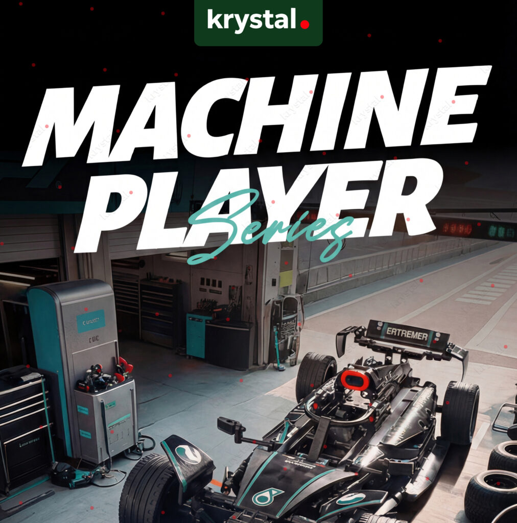 Krystal Machine Player Series 1:10 scale Mercedes F1 Technic compatible building block set for collectors