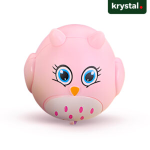 Baby Creative Mini Plastic Pull-Back Toy, Animal Car Design - Pink