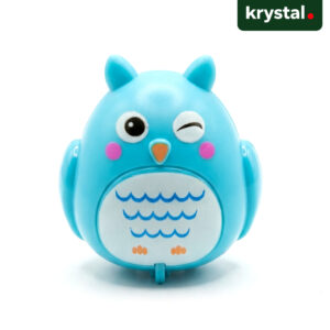 Baby Creative Mini Plastic Pull-Back Toy, Animal Car Design - Blue