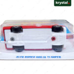Hot Wheels Alfa Romeo Giulia TI Super 1:64 scale die-cast car base view in original packaging