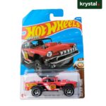 Hot Wheels Big-Air Bel-Air Safari Mode 2025 Hot Wheels Big-Air Bel-Air Safari Mode matte red 1:64 scale off-road die-cast car with BFGoodrich decals