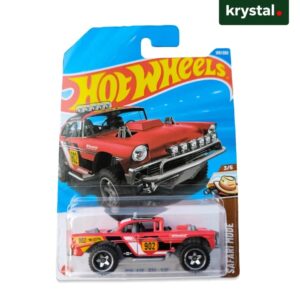 Hot Wheels Big-Air Bel-Air Safari Mode matte red 1:64 scale off-road die-cast car with BFGoodrich decals